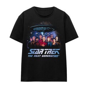 Star Trek Unisex Adult Space Group T-Shirt / Black